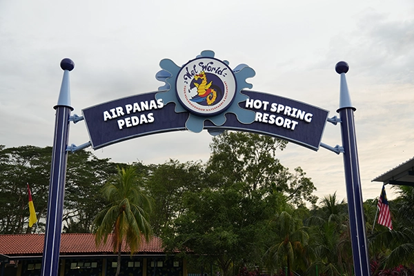 entrance pedas adventure park